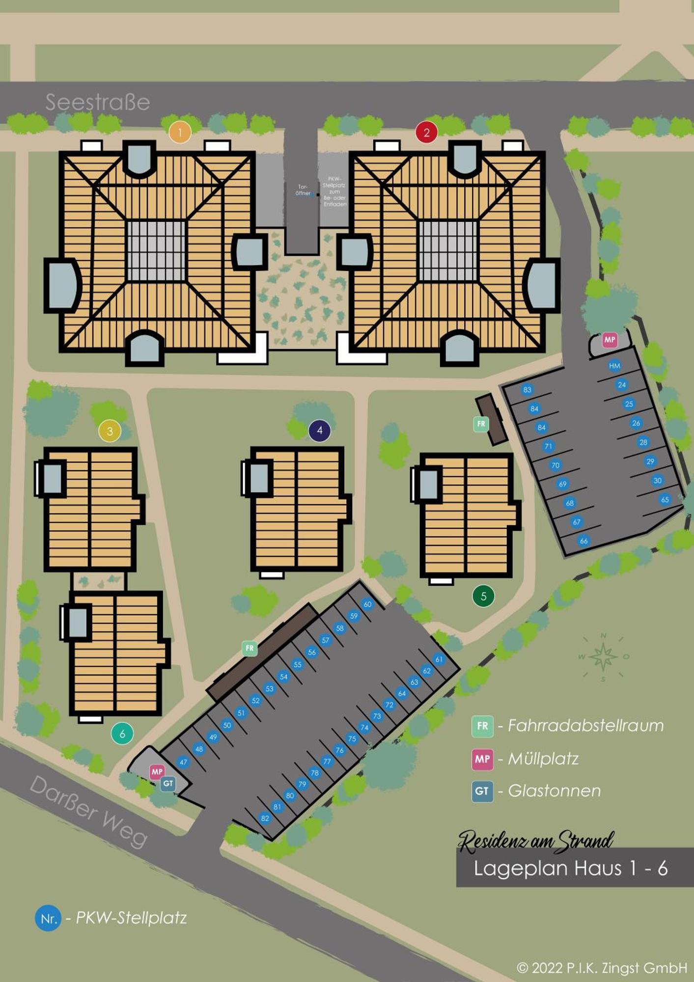Residenz Am Strand Wohnung 2-28 Zingst Exterior foto